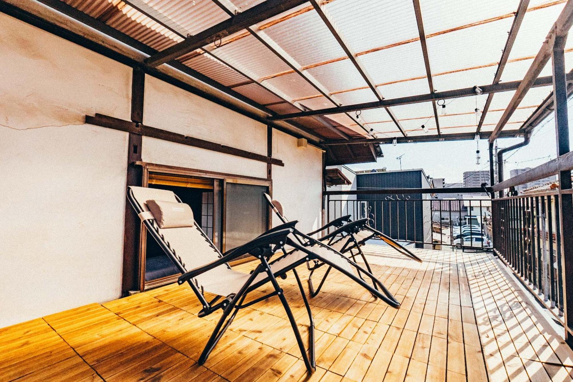 松本市の一棟貸し切りできる古民家 Bagian luar foto
