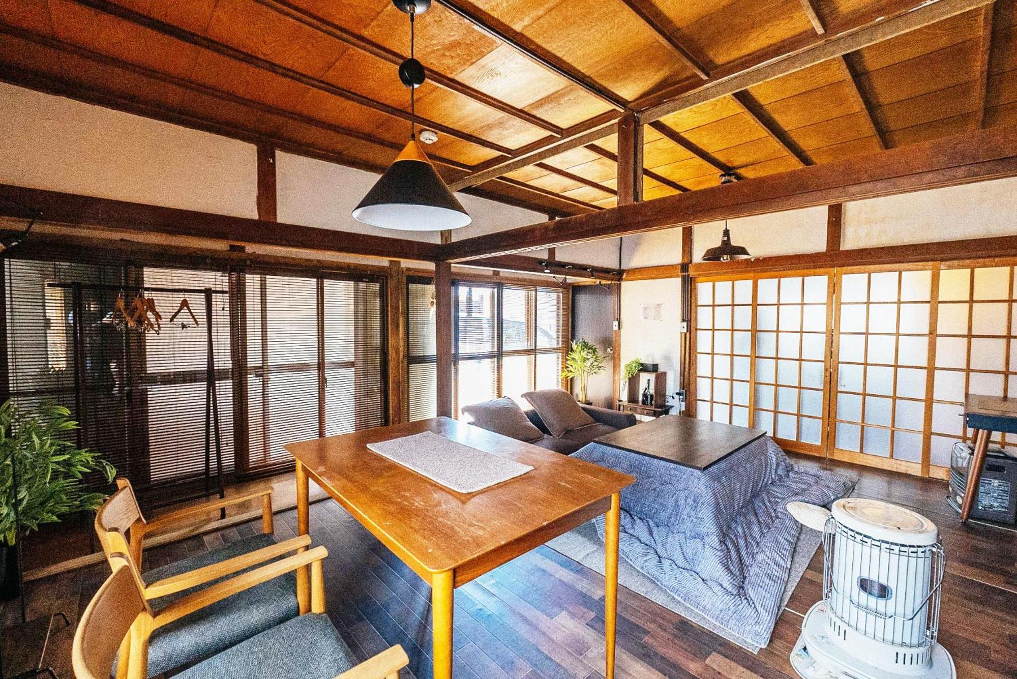 松本市の一棟貸し切りできる古民家 Bagian luar foto
