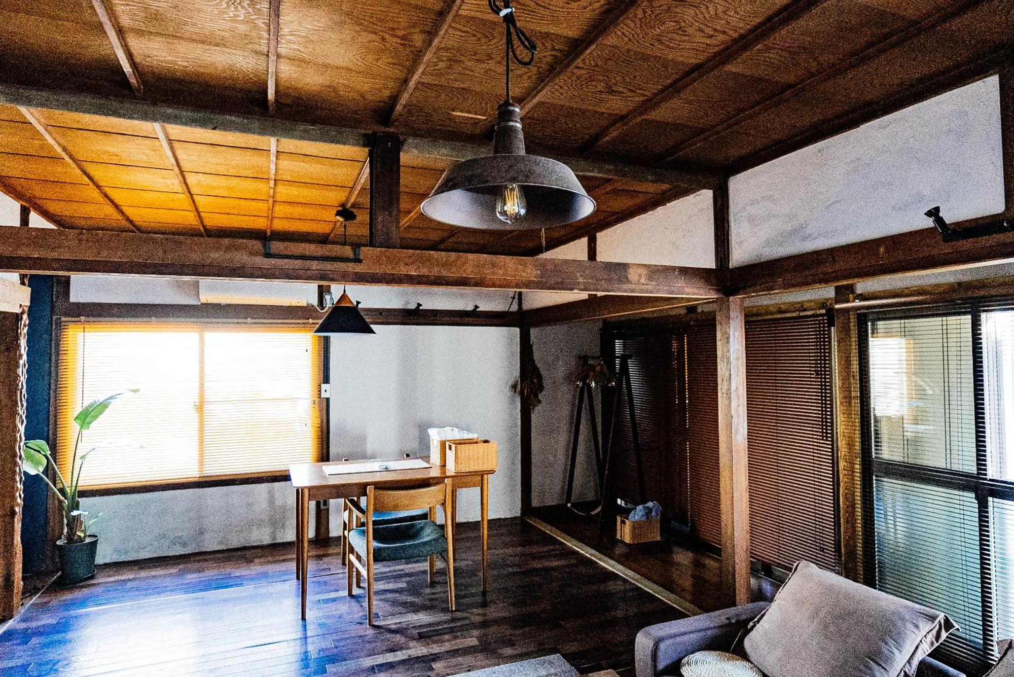 松本市の一棟貸し切りできる古民家 Bagian luar foto