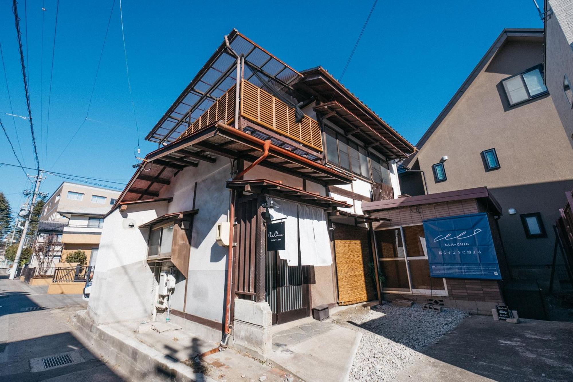 松本市の一棟貸し切りできる古民家 Bagian luar foto