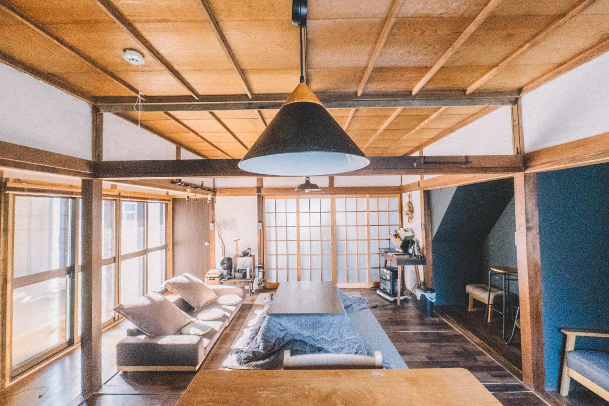 松本市の一棟貸し切りできる古民家 Bagian luar foto